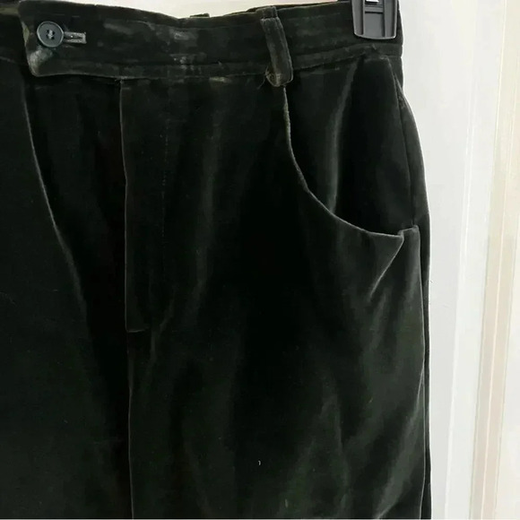 1099 Vintage Yves Saint Laurent High Rise Pleated Trouser Size 34 - Picture 2 of 6